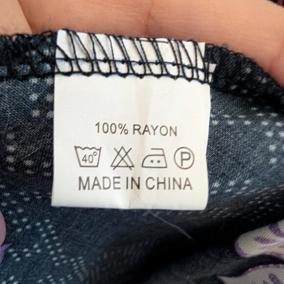 JAASE Purple Haze Maxi Dress Wrap Boho Flowy size Medium - Picture 13 of 15